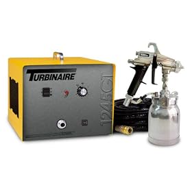 Turbinaire TSG-9340 Model 1245GT 4 Stage 5. 7" dia. Variable Speed Turbine Powered Cup Fed System