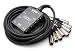 Hosa SH8X0 Little Bro 8 Channel XLR Sub Snake 25 Ft