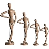 Artina Artists Mannequin Puppet 30 cm = 11.8 inches, Solid Wood