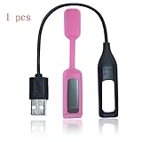 Xiemin Replacement Black Replacement USB Charger Charing Cable for Fitbit Flex Activity and Sleep Tracker