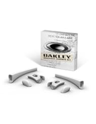 Shoes: Oakley Flak Jacket Earsock/Nosepiece Kit (White) - Oakley