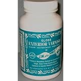 8 oz Exterior Gloss Waterborne Varnish by J.W. etc.
