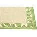 W. J. Dennis S146SQGN 4' x 6' Sedona Square Green Rug