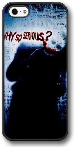 iPhone 5 case, Customize Factory Joker Hard Frosted Black iPhone 5s Case Neverfade Scratch-free Compatible case