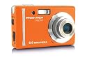 Praktica Digitalkamera DCZ 8.3 (8 Megapixel, 3-fach opt. Zoom, 2,7" Display) orange