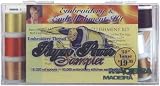 Madeira Embroidery Thread Sampler -18 Spools