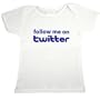 Follow Me On Twitter Short Sleeve T-Shirt