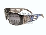 CHRISTIAN AUDIGIER CAS 408 LA CHAIN SUNGLASS SUNGLASSES BLACK by 