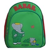 Petit Jour - Babar - Grand sac � dos : Verte