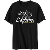 T SHIRT BLACK 'XXXL' CAPOEIRA ORGULHO BRASILEIRO