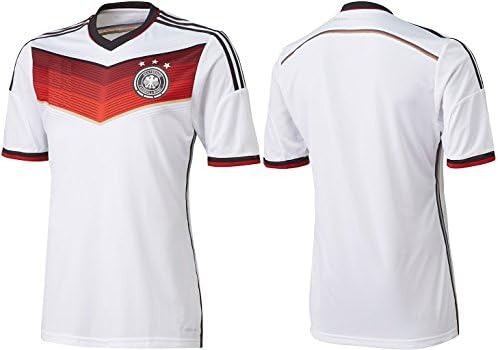 Germany Home Kids Soccer Jersey Kit with FREE Shorts Youth Sizes (Youth Large: 10-12 years old)