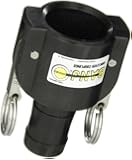 Banjo 100C Polypropylene Cam & Groove Fitting, 1" Female Coupler x Hose Shank