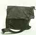 Leder Tasche Handtasche Messenger schwarz