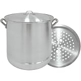 Bayou Classic 32 Quart Aluminum Steamer Stockpot by 