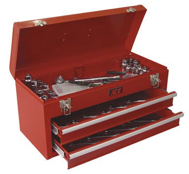 ACE TOOLBOXES TB2706A ACE CHEST 2DR18.6X8.6X9.5