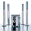 Teufel Concept S Set 1+R m. DolbyDigital SW 5.1 silber