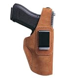Bianchi Gun Leather 6D ATB Waistband Glock 17 22 Hip Holster (Left Hand, Size:13)