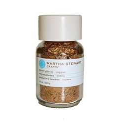 Martha Stewart Crafts - Tinsel Glitter - Copper