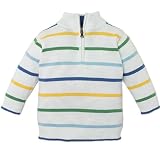 zip-neck sweater