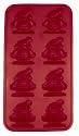 Silicone rubber Santa Flexiable icecube tray and chocolate mould