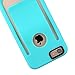 iPhone 6 Case, iPhone 6s Case, CellJoy [SLiM CLiP] Hybrid Case [Built in Belt Clip] [TPU] (Turquoise Teal) Protective Cover Skin