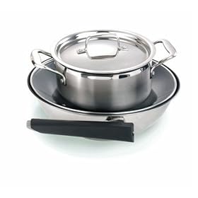 32cm S/S Easy Store Wok Ken Hom