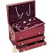 CHEST OF DRAWERS-CHERRY/DIOR RED