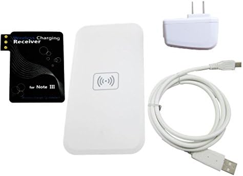 Qi Standard Wireless Charging Set for Samsung Galaxy S3 S4 S5 Note2 Note3 iPhone 4 5 5S (Pad+receiver Note3)