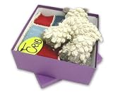 CRIB Unisex Sheep & Blanket Baby Gift Box Set - Purple