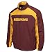 NFL Washington Redskins Safety Blitz II Adult Long Sleeved Midweight Diam Dobby Full Zipp Jacket, Dark Garnet/Yellow Gold, XX-Large
