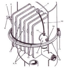 "ANTHONY COMPLETE GRID ASSY, 52 SQ FT, 2 IN - VA52-2" "ANTHONY COMPLETE GRID ASSY, 52 SQ FT, 2 IN - VA52-2"
