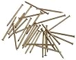 Dollhouse Miniature Brass Mini Nails