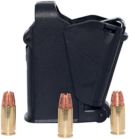 Top Shot Pros - Magazine Speed Loader - Single or Double Stack - 9mm/10mm/357/40/44/45ACP/1911 - Prolongs Magazines - Durable - Eliminates The Pain