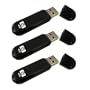 HP v100w 4 GB USB 2.0 Flash Drive 3-Pack P-FD4GBX3-HPV100W-FS