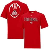 Ohio State Buckeyes NCAA Youth Team Issue T-shirt by Nike (Red)