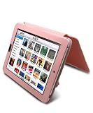 Mivizu iPad Pink Napa Leather Folio