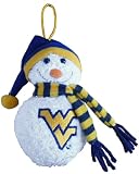NCAA Plush Snowman Ornament