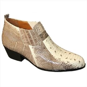 Giorgio Brutini 150649-1 Plain Toe Demi-Boot in Undyed Natural by Giorgio Brutini