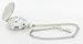 Hunter Watch - Fob Watch - Pocket Watch - Chrome Lid White Dial