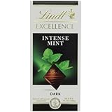 Lindt Excellence Intense Mint Dark Chocolate Bar, 3.5-Ounce Packages