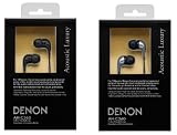Denon AH-C360 In-Ear Stereo Earphones Colour BLACK