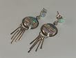 Navajo Indian Jewelry Opal Earrings - ER-0024