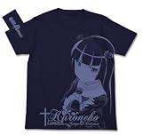 俺の妹がこんなに可愛いわけがない 黒猫 オールプリントTシャツ ネイビー サイズ:XL