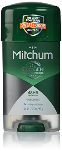 Mitchum Oder Control Unscented Antiperspirant Deodorant 2.25 Oz (3 Pack)