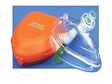 CPR Pocket Mask With Hard Case & One-Way Valve & O2 Inlet
