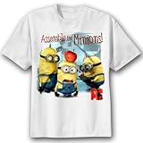Despicable Me Assemble the Minions Youth T-Shirt, Youth Extra Large