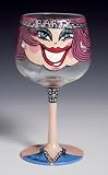Santa Barbara WIN-7710L Alice Art Wine Glass, Vi Vacious