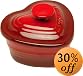 Le Creuset ラムカン・ダムール S フタ付 レッド