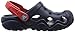 Crocs Kids' Swiftwater K Clog (Toddler/Little Kid), Navy/Flame, 6 M US Toddler