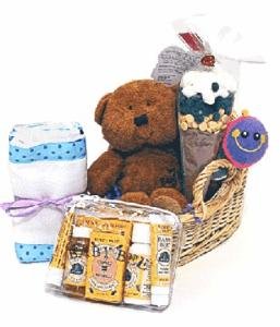 Baby Gift Basket for Newborn, Mom and Dad (Baby Girl)